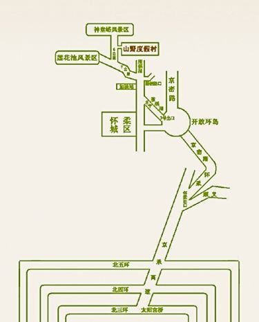 近郊怀柔区雁栖镇石片村南(近神堂峪自然风景区)