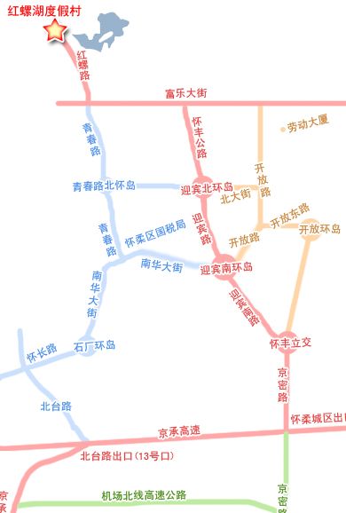 北京红螺湖鸟岛行车路线 北京红螺湖鸟岛行车路线