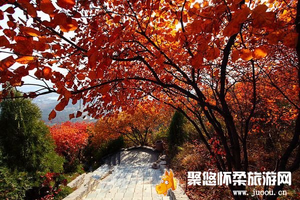 怀柔古寺红螺寺景区游,赏红叶攻略推荐
