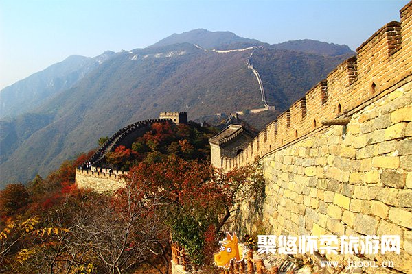 北京慕田峪长城新春活动登长城观雪景过大年