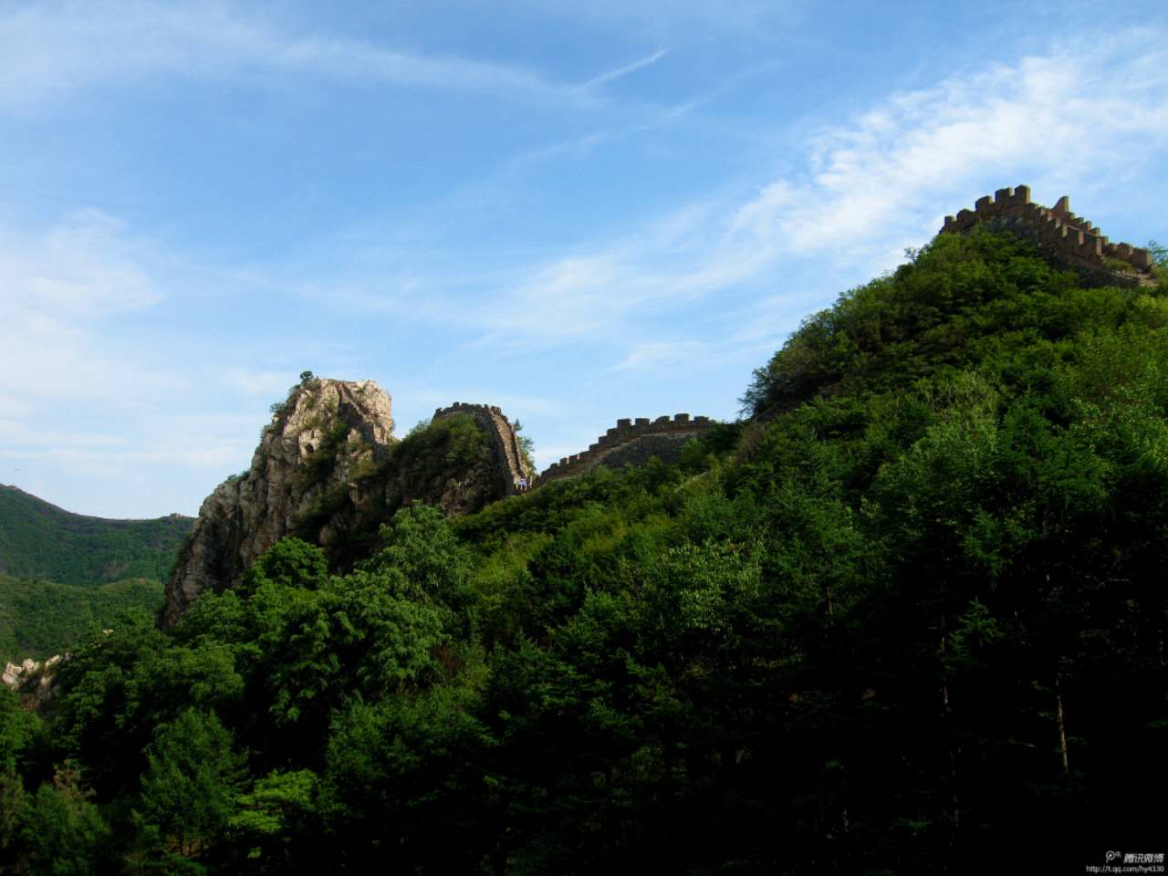 北京响水湖长城风景区