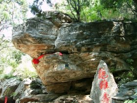 圣泉山景区景点--神龟石