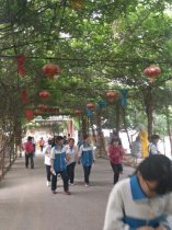怀北学校走进圣泉山学生大课堂实践活动